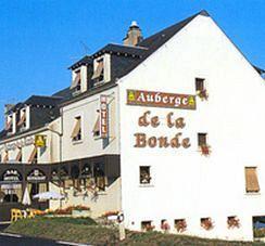Hotel Auberge De La Bonde Logis 랑제 외부 사진